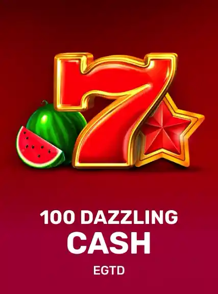 100 Dazzling Cash game tile