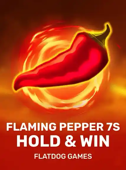 Flaming Pepper 7s Hold and Win game tile